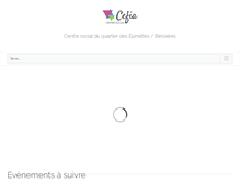 Tablet Screenshot of cefia.org